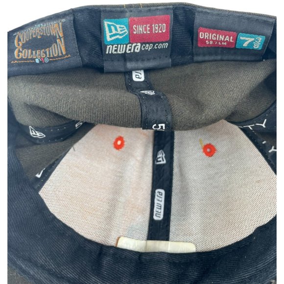 New Era Men's San Diego Padres Brown/Yellow Fitted Baseball Cap Hat Size 7 3/8 - Picture 6 of 6